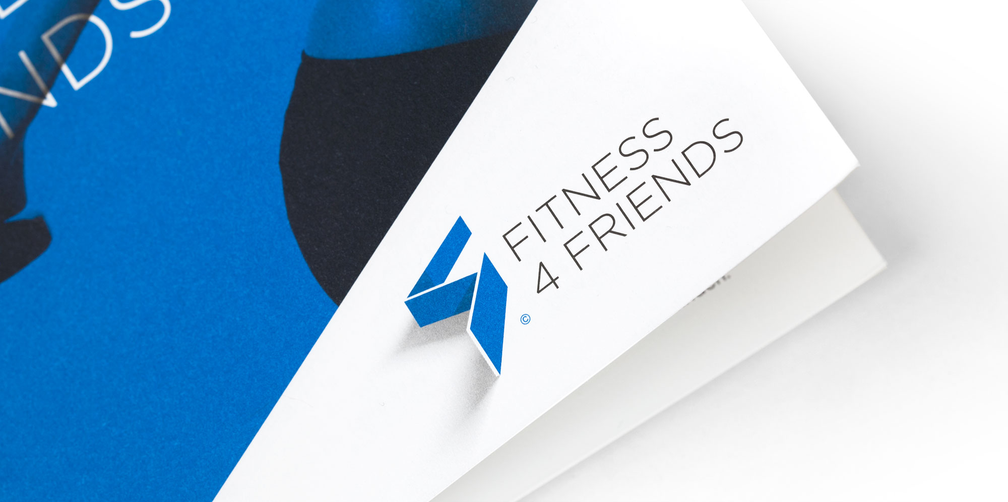 Fitness4Friends Flyer Logo Drucksachen